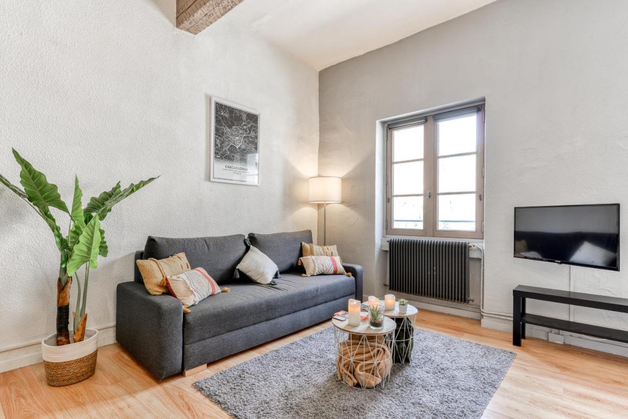 Le Cocon / Free Parking / Wifi / Netflix Apartment Каркасон Екстериор снимка
